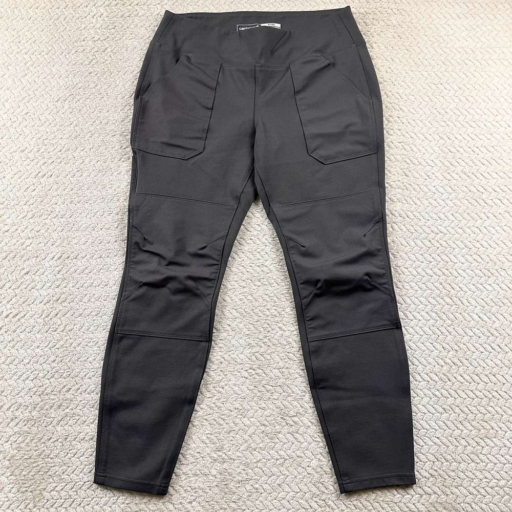 Carhartt Women's Articulated knee Utility Stretch Pants Women's Medium Gray